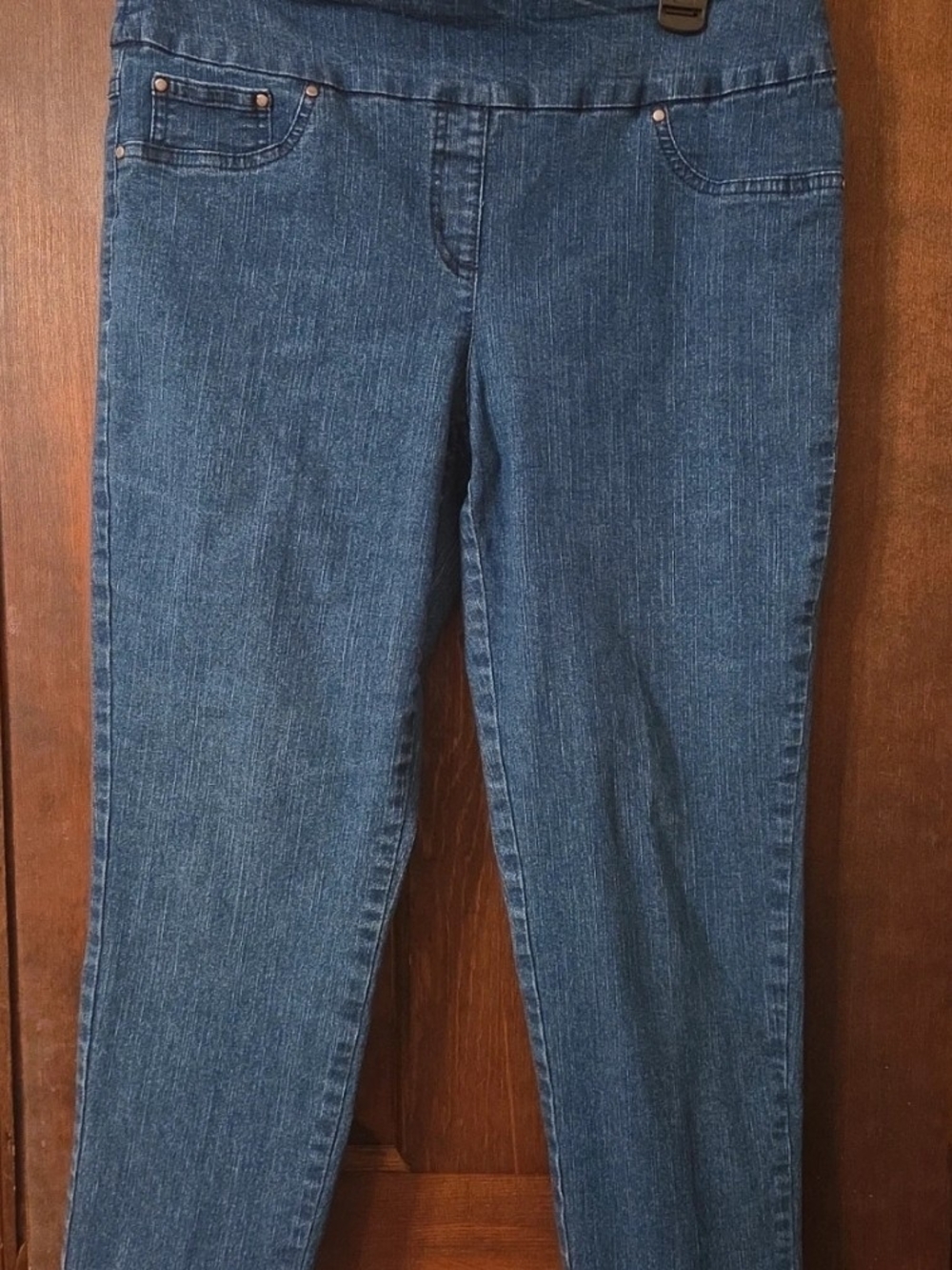 Ruby Rd. Indigo Pull-On Jeggings